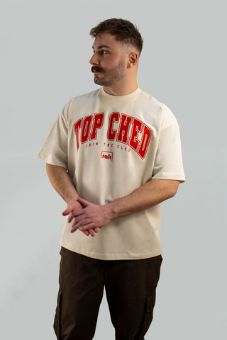 Heavyweight Top Ched Varsity Tee